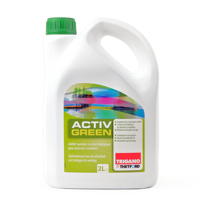 Activ Green Karavan Tuvalet  Kimyasalı 2 Litre (Biyolojik Katı Atık Parçalayıcı)