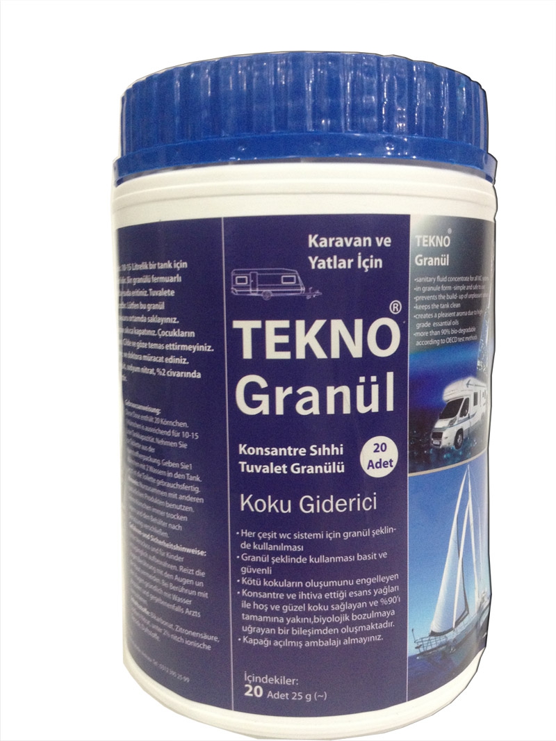 TEKNO GRANÜL Tuvalet Kimyasalı